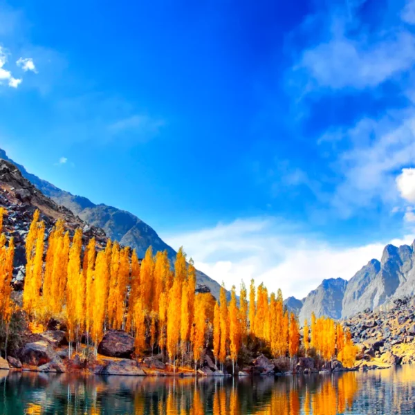 Hunza Valley in Autumn