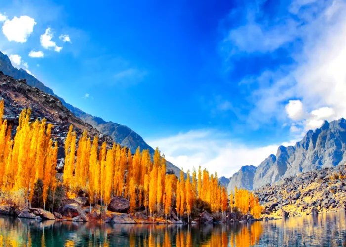 Hunza Valley in Autumn