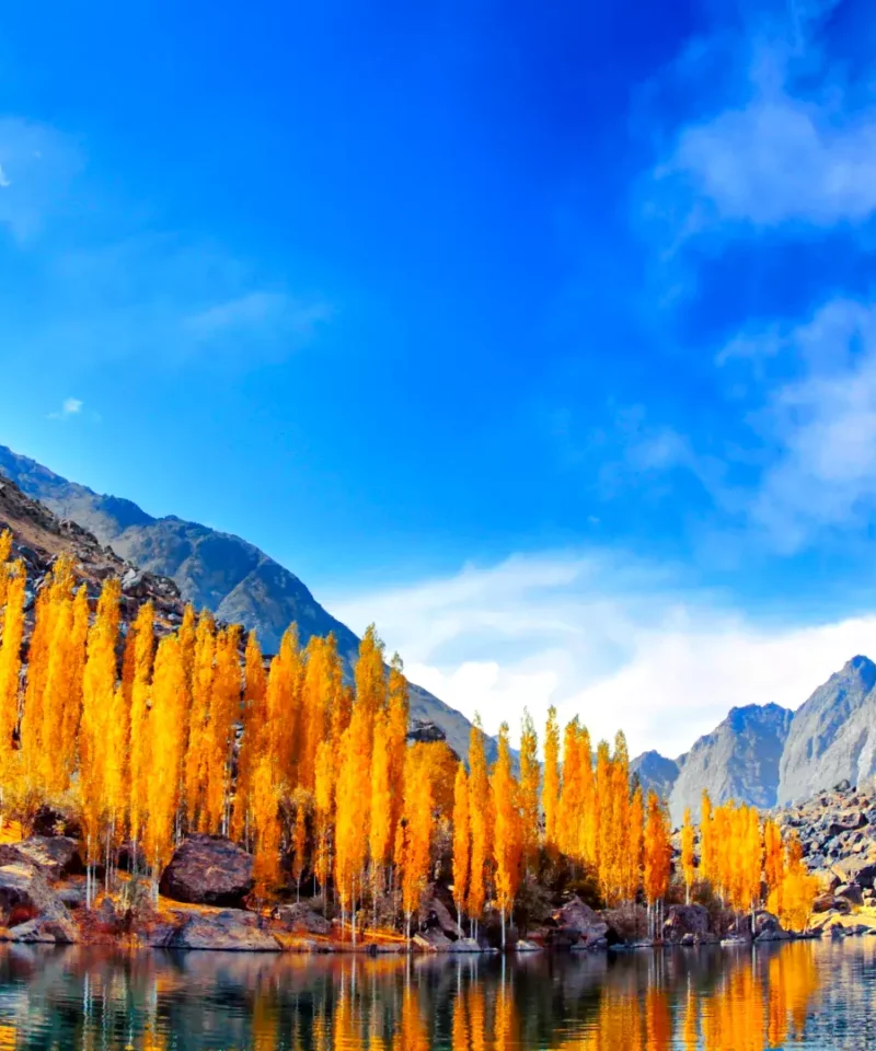 Hunza Valley in Autumn