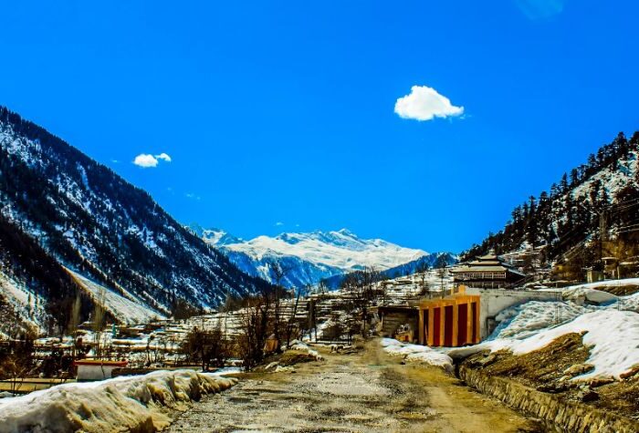 malam jabba and kalam swat scenery