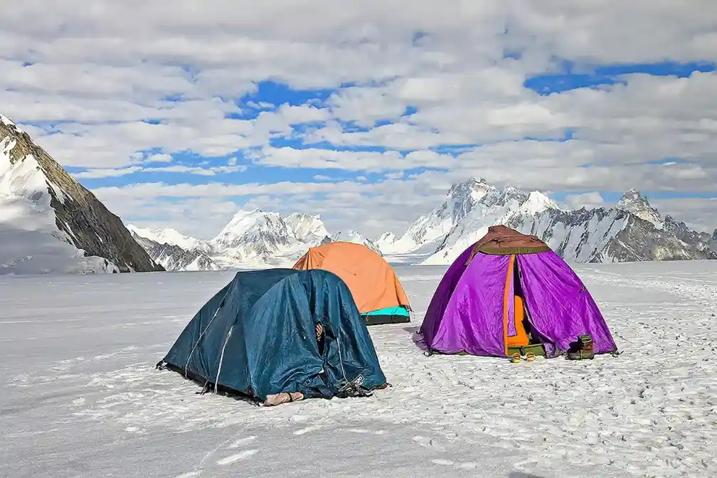 Hispar glacier