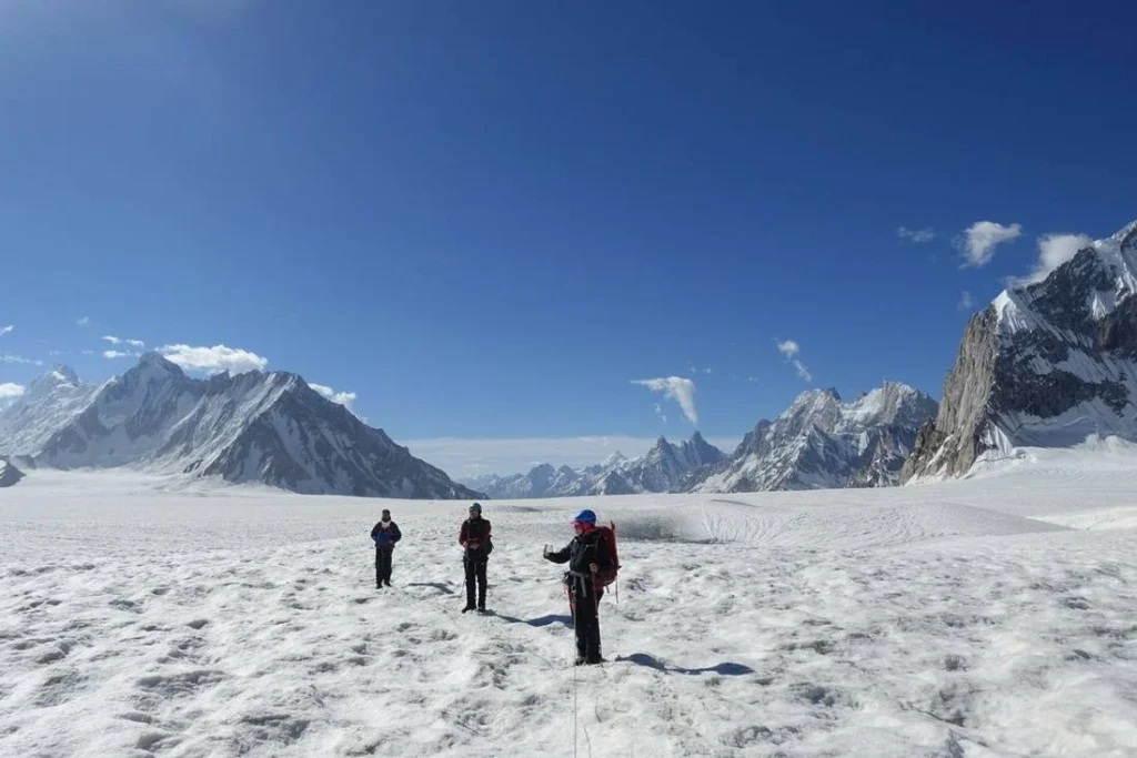 Hispar glacier